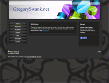 Tablet Screenshot of gregoryswank.net